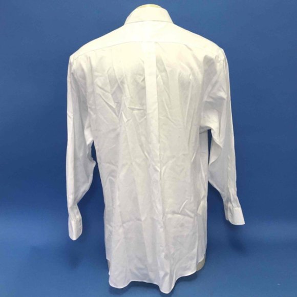 Jos. A Bank white Tailored Fit Dress Shirt Sz 18.5 x 35 - Picture 4 of 5